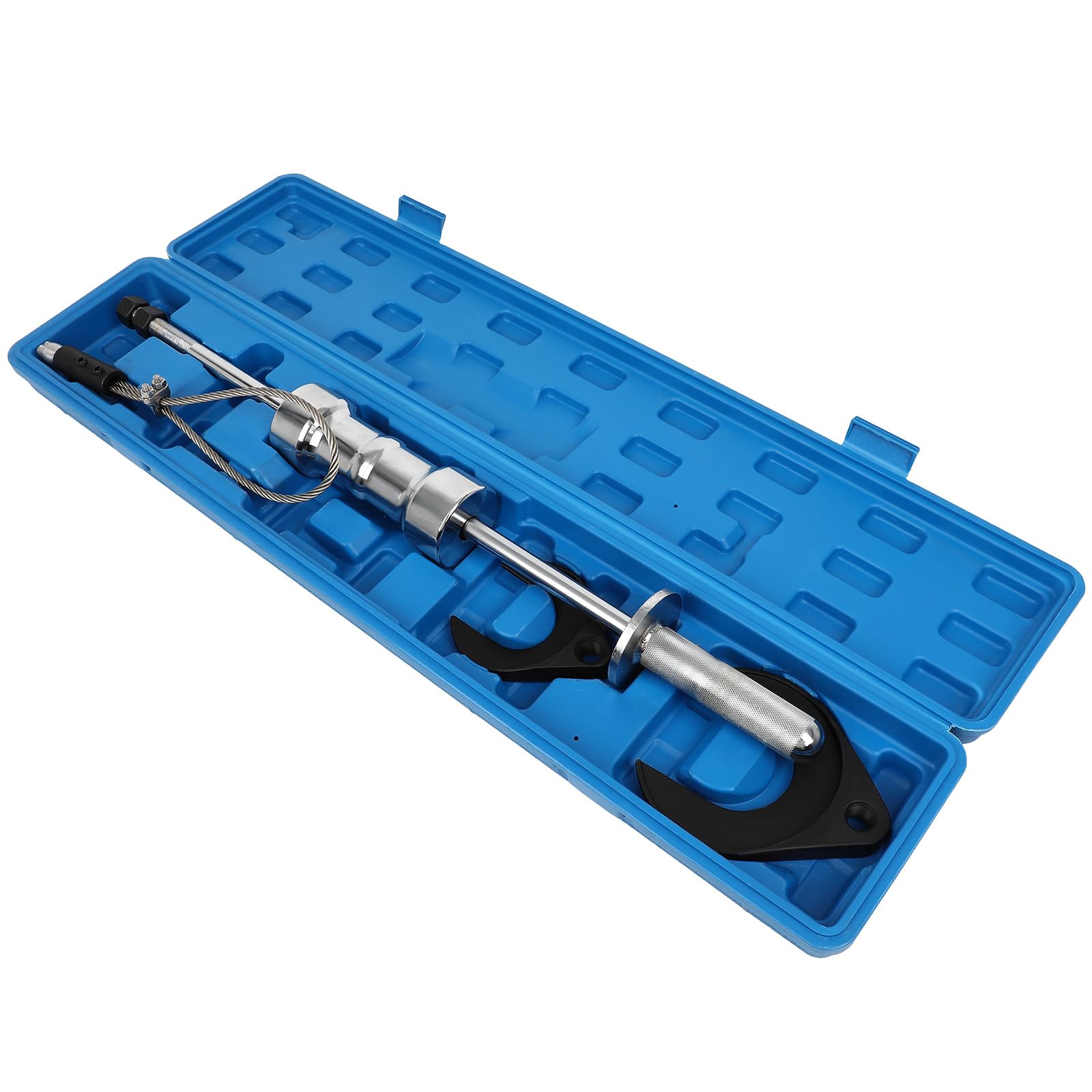 ECCPP Innerer CV-Gelenkabzieher Gleithammer, Vorderradantriebsachse, Halbschaft, Demontage, Robustes Werkzeugset mit 10 Pfund Gleithammer und 63 mm 48 mm Gabeladapter ECCPP Innerer CV-Gelenkabzieher Gleithammer, Vorderradantriebsachse, Halbschaft, Demontage, Robustes Werkzeugset mit 10 Pfund Gleithammer und 63 mm 48 mm Gabeladapter von ECCPP