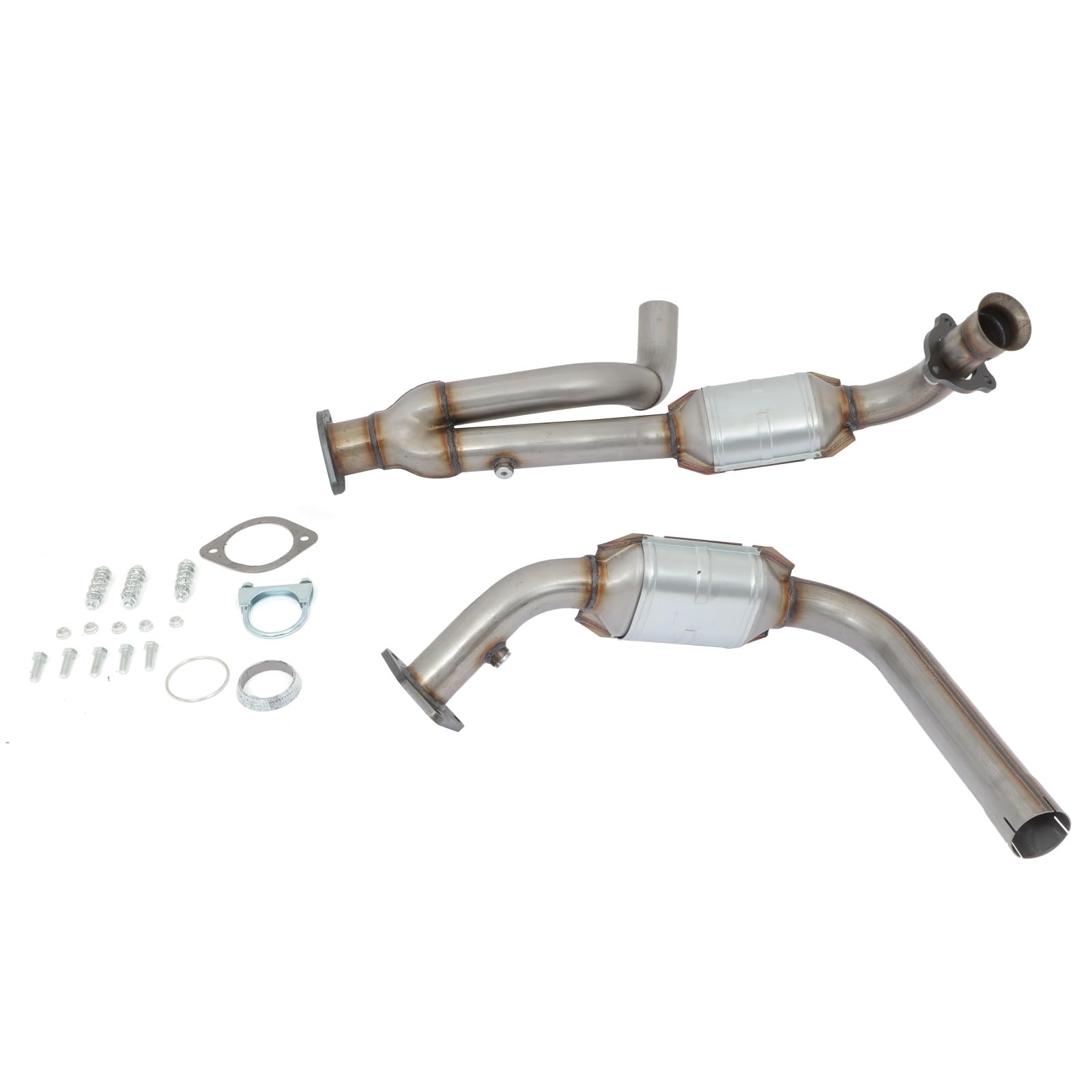 ECCPP Katalysator vorne 50366, direkter Ersatz für Cadillac für Escalade 2002 2003 2004 2005, Chevy für Lawinen 1500 2002 2003 2004 2005, 4,3 l, 4,8 l, 5,3 l, EPA-konform ECCPP Katalysator vorne 50366, direkter Ersatz für Cadillac für Escalade 2002 2003 2004 2005, Chevy für Lawinen 1500 2002 2003 2004 2005, 4,3 l, 4,8 l, 5,3 l, EPA-konform von ECCPP