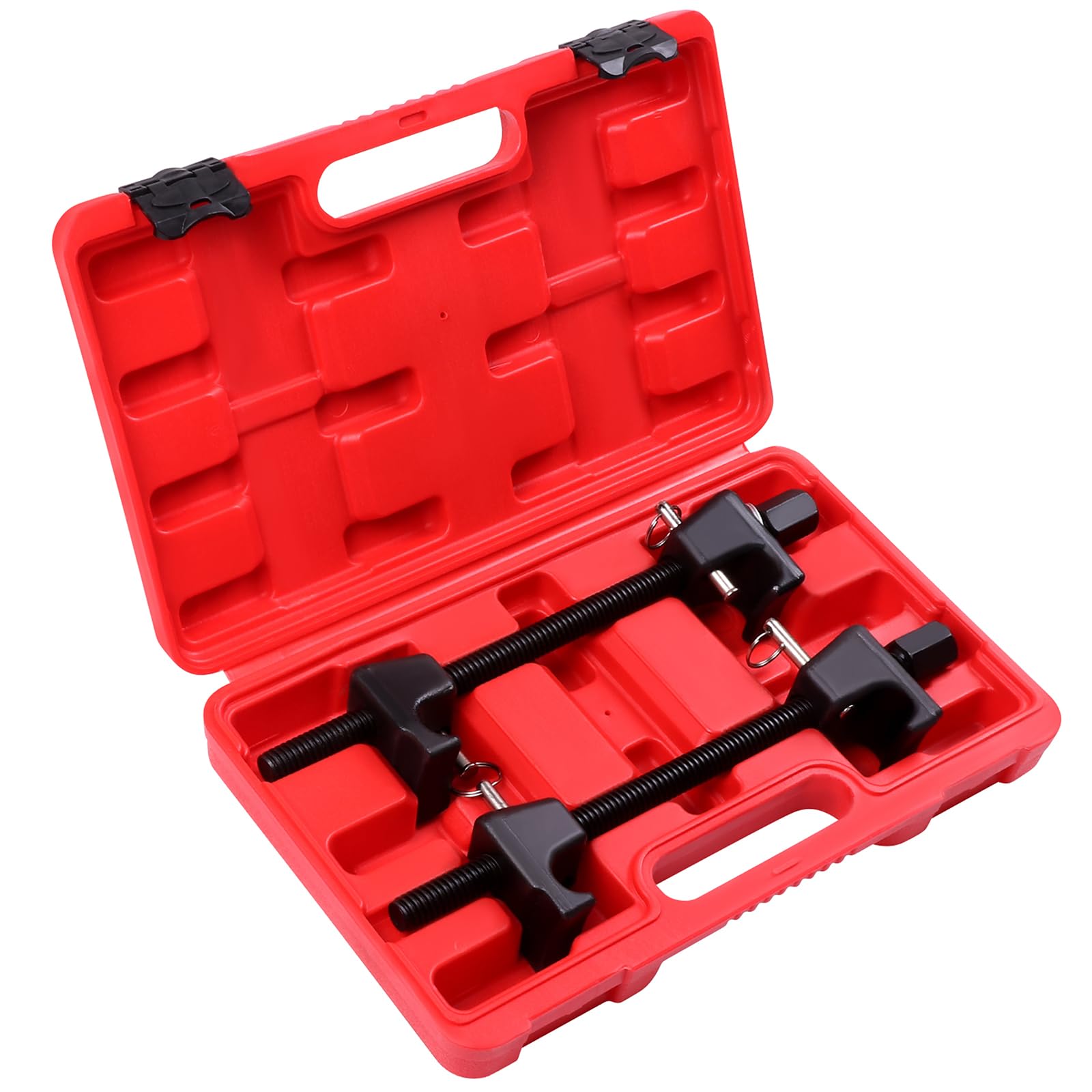 ECCPP Macpherson Federspanner-Werkzeug-Set, Schraubenfederkompressor-Werkzeug, Entferner, Montagewerkzeug, 2 Stück ECCPP Macpherson Federspanner-Werkzeug-Set, Schraubenfederkompressor-Werkzeug, Entferner, Montagewerkzeug, 2 Stück von ECCPP