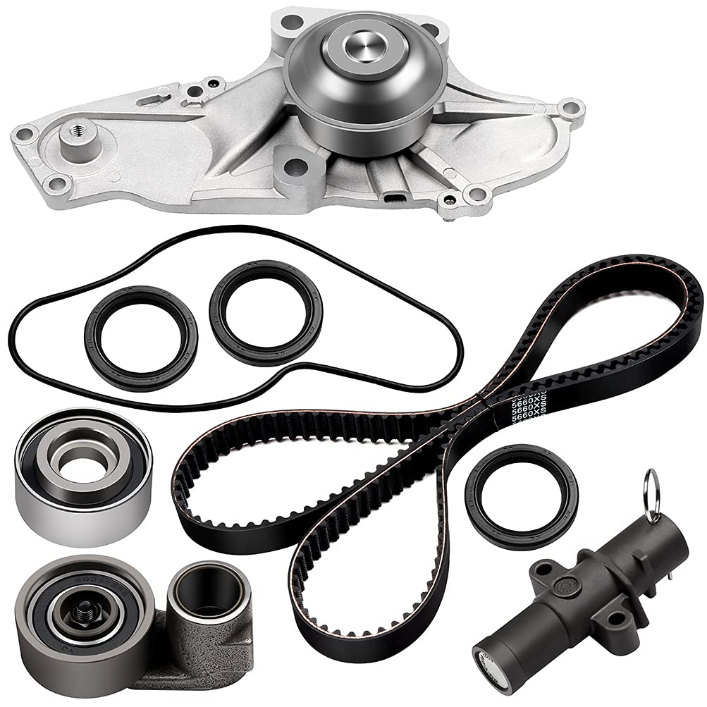 ECCPP Zahnriemensatz mit Wasserpumpe kompatibel 2003–2018 für Honda Accord Crosstour Pilot Odyssey Ridgeline für Acura MDX RDX RL TL TSX ZDX für Saturn Vue 3.0L 3.2L 3.5L 3.7L V6 TKH002 19200RDVJ01 ECCPP Zahnriemensatz mit Wasserpumpe kompatibel 2003–2018 für Honda Accord Crosstour Pilot Odyssey Ridgeline für Acura MDX RDX RL TL TSX ZDX für Saturn Vue 3.0L 3.2L 3.5L 3.7L V6 TKH002 19200RDVJ01 von ECCPP