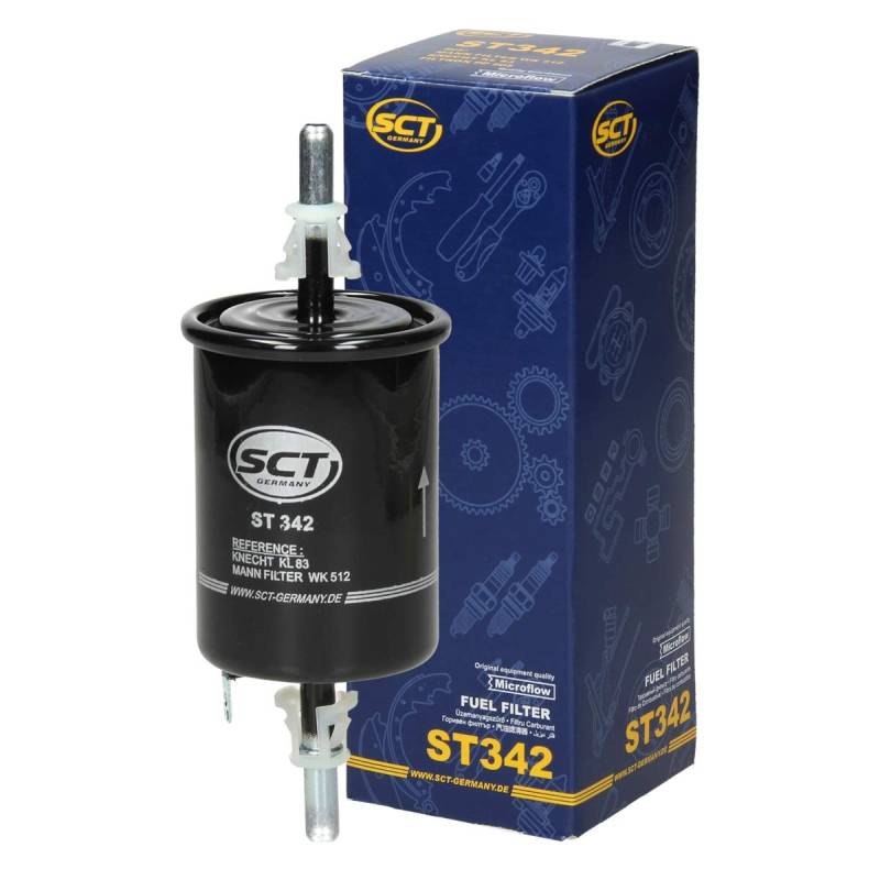 ECD Germany ST 342 Kraftstofffilter 156788 156789 1X439155A 1X439155AA 21230111701000 21230111701002 21231117010 - Für PKW von ECD Germany
