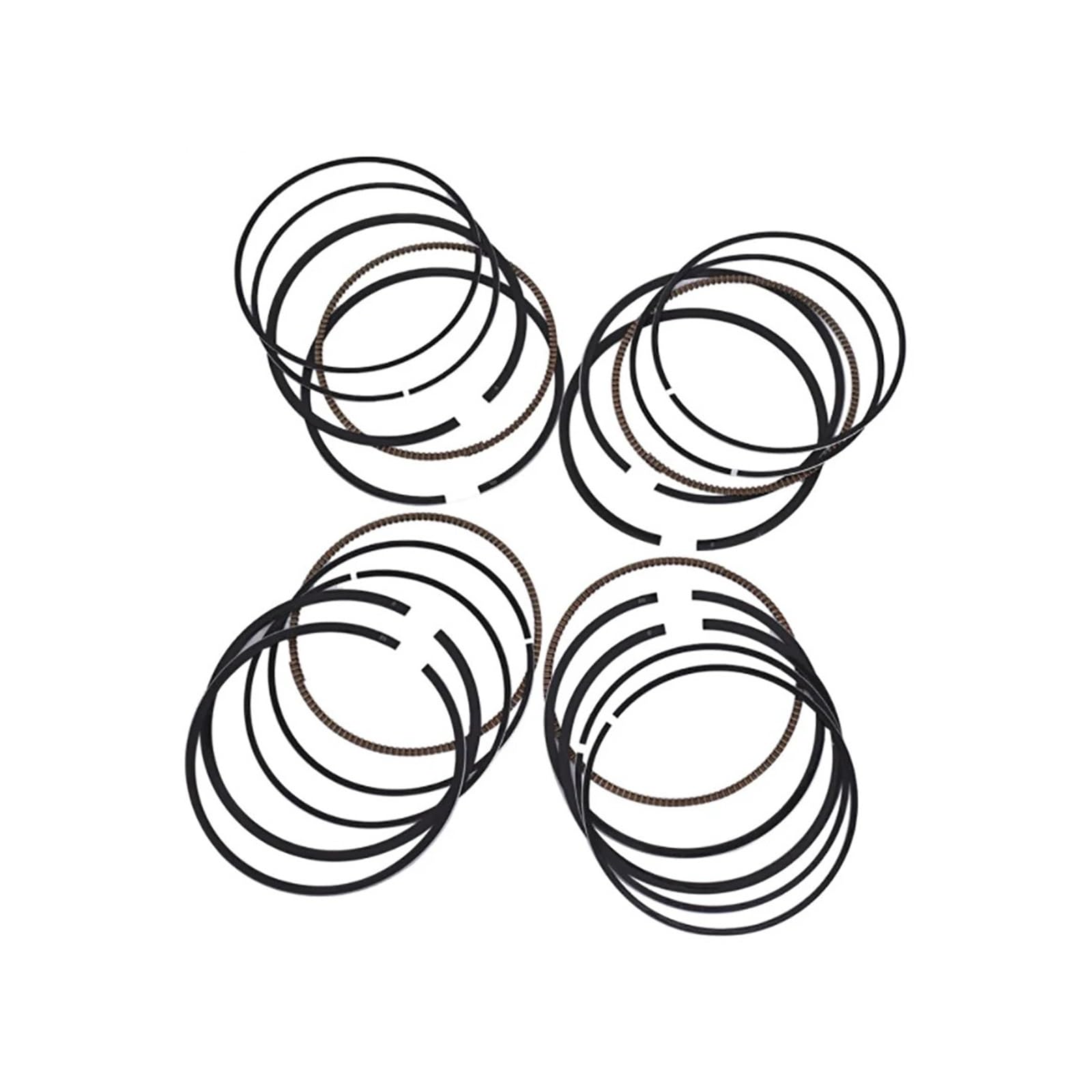 4Sets Motorrad Performance Motor Zylinder Kit Kolben Ring Set for YZF R6 YZF-R6 BW BL BCW BCL Kolben Ring set Roller von ECFZTLAV