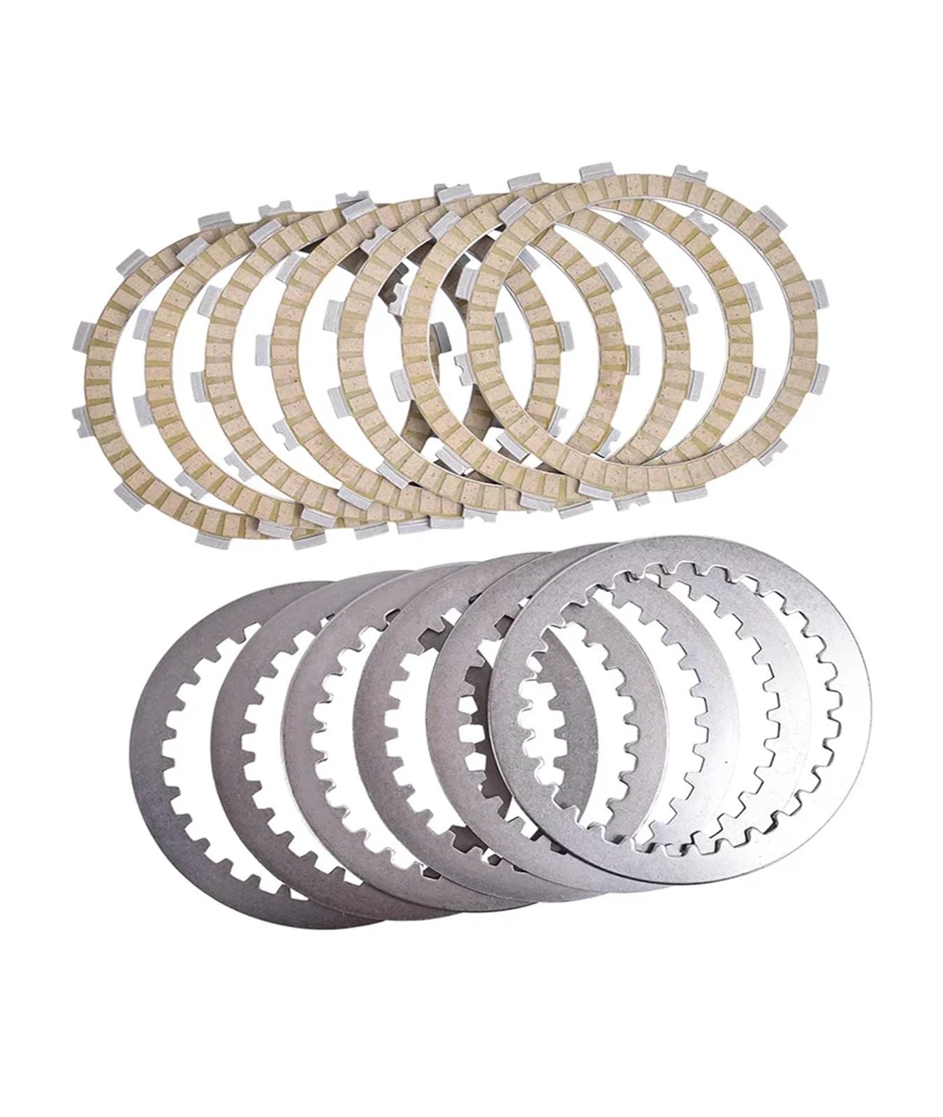 Motorrad Kupplungsscheiben & Stahlreibplatte for Kit for Z550GP ZR550 Zephyr GPX600R GPZ600R KLR600 ZL600 GPZ400R Motorrad Kupplungsscheiben & Stahlreibplatte for Kit for Z550GP ZR550 Zephyr GPX600R GPZ600R KLR600 ZL600 GPZ400R von ECFZTLAV