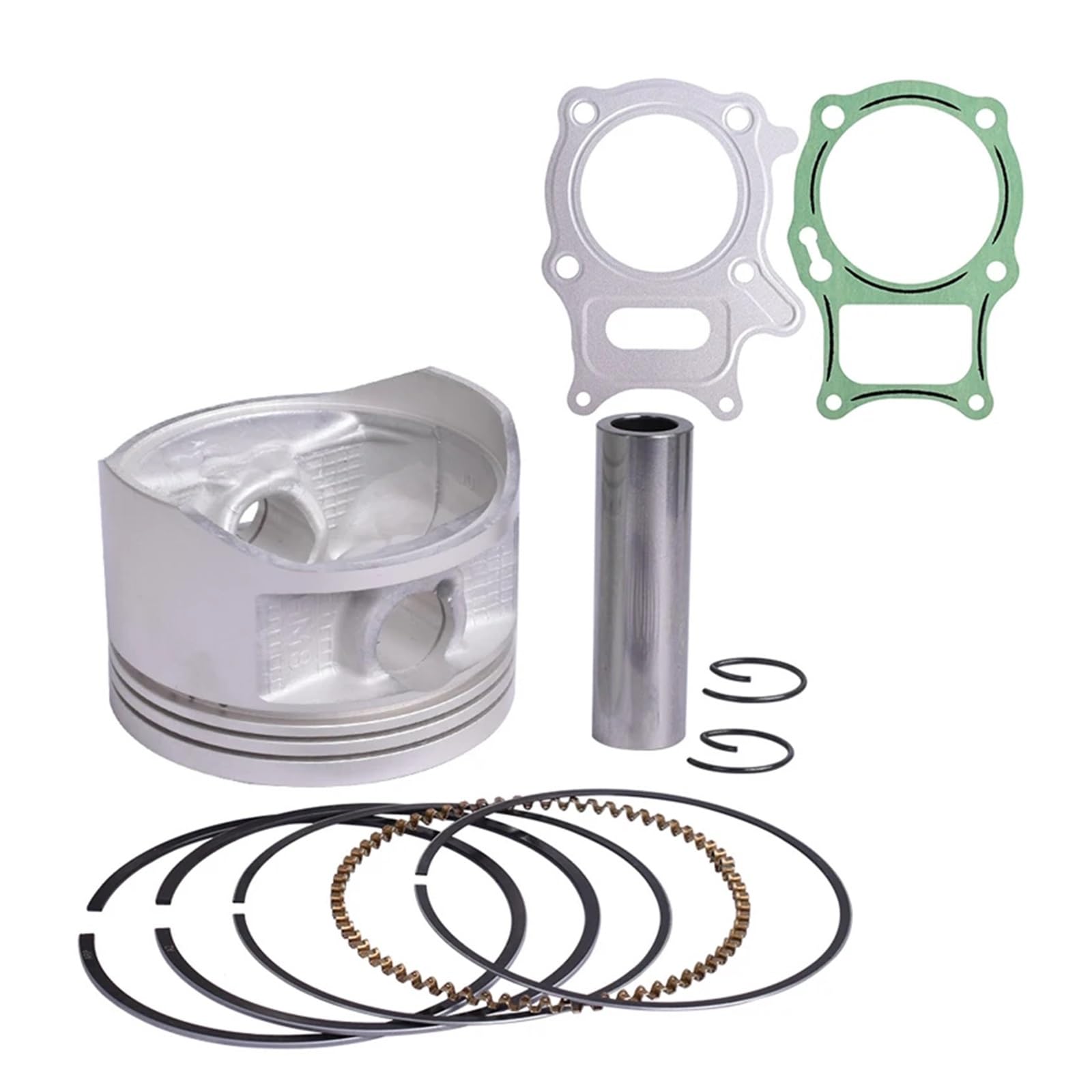 Motorrad Mitte Reparatur Pad Zylinderkopf Überholung Dichtung Matte Set und Kolben Ringe Kit for TRX250 TRX 250 TR-X250 TRX250X Motorrad Mitte Reparatur Pad Zylinderkopf Überholung Dichtung Matte Set und Kolben Ringe Kit for TRX250 TRX 250 TR-X250 TRX250X von ECFZTLAV