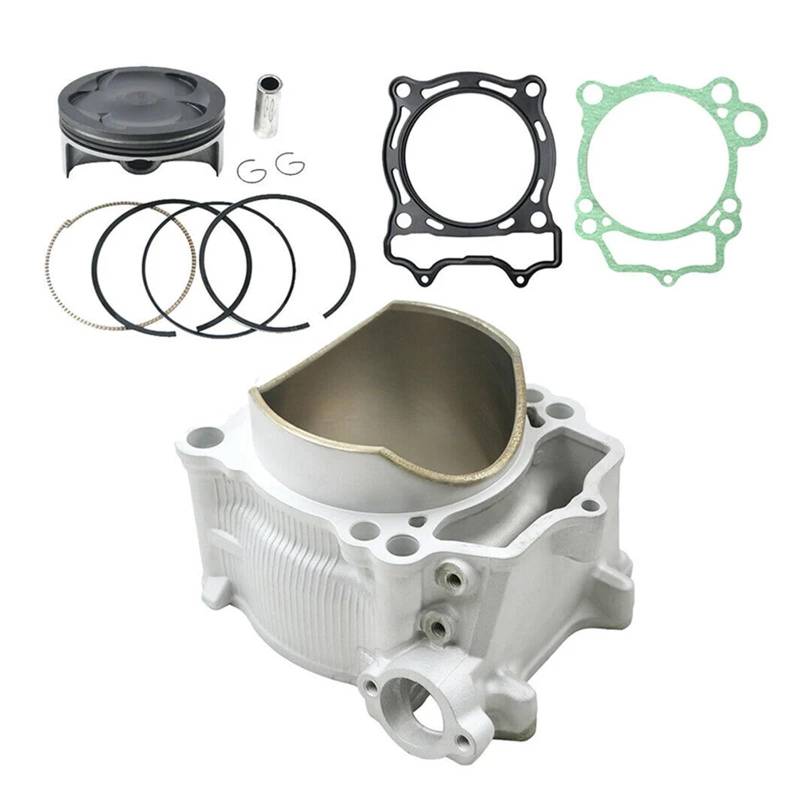 Motorradgröße 95 mm Luftzylinder & Kolbenringe & Dichtungssatz for YZ450F 2006–2009 WR450F 2007–2011 YZ 450 F WR(1 set) von ECFZTLAV
