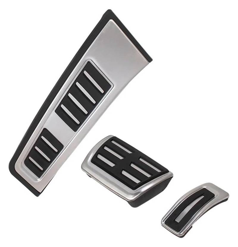 AUTO COPRIPEDALI PEDALI Für A&udi A6 C8 4K Ab 2019 2020 AT Accelerator Gas Bremse Fußstütze Pedal Abdeckung Rechtslenker Edelstahl Auto Pedale Kit(3pcs) von ECKYGYCEPK