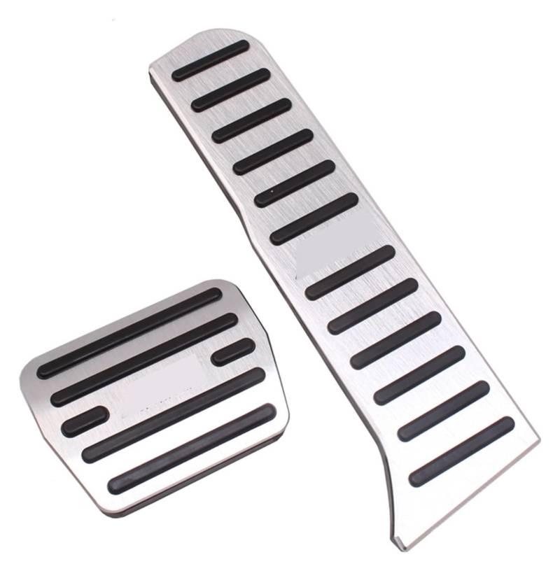 AUTO COPRIPEDALI PEDALI Für A&udi Für A3 8P Für Sportback 2008-2013 Auto Fußpedale Zubehör Bremse Edelstahl Rutschfeste Pedalabdeckung Pads Auto Pedal(2 Pcs) von ECKYGYCEPK
