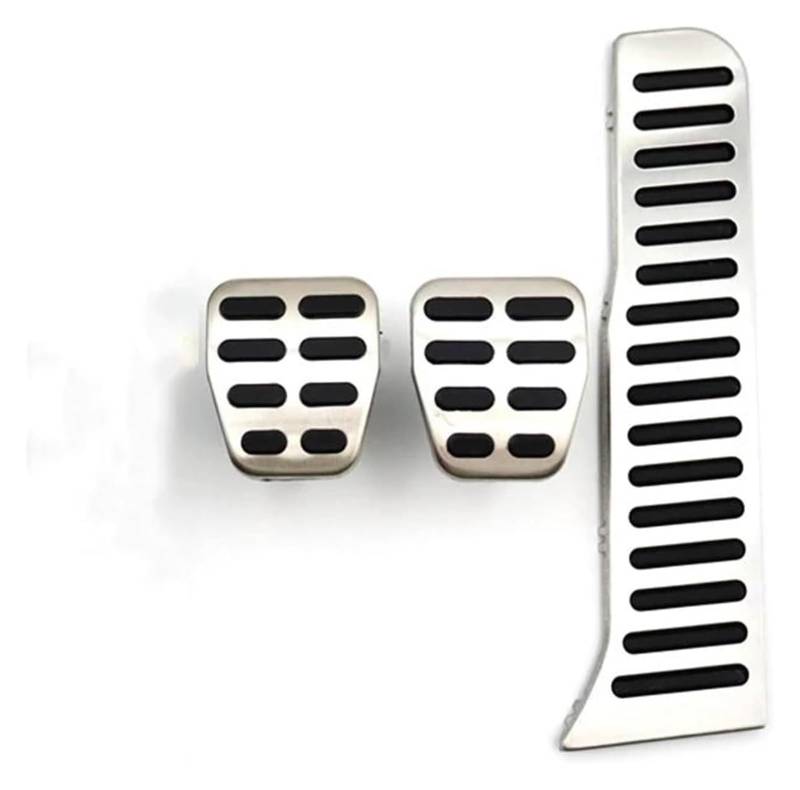 AUTO COPRIPEDALI PEDALI Für A&udi Für A3 8P Mk2 2004-2013 Pad Edelstahl Bremse Rutschfeste Kein Bohren Restfoot Pedal Abdeckung Auto Teile Auto Pedal von ECKYGYCEPK