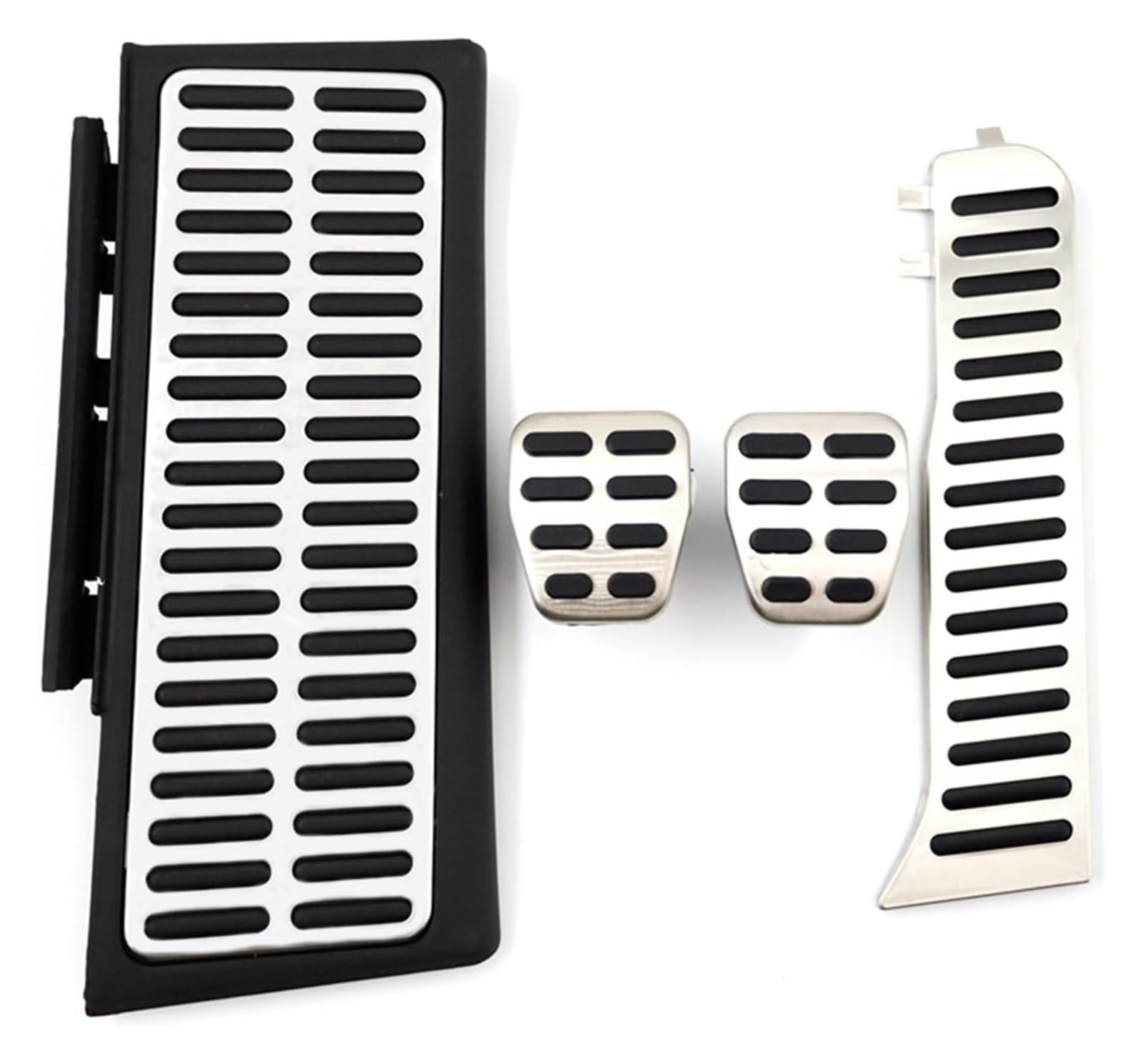 AUTO COPRIPEDALI PEDALI Für A&udi Für A3 S3 8P 2006-2013 Edelstahl Auto Pedale Gaspedal Bremse Non Slip Pedal Abdeckung Pads Auto Auto Pedal(4 pcs) von ECKYGYCEPK