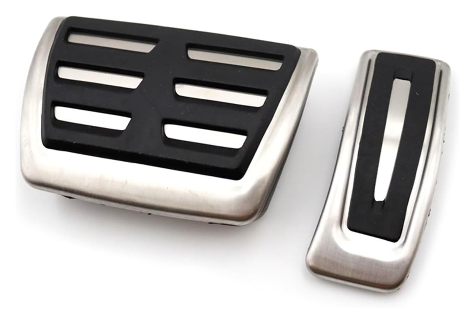 AUTO COPRIPEDALI PEDALI Für A&udi Für A6 C6 C7 C8 2004-2022 Fußpedale Abdeckung Kraftstoffbeschleuniger Bremse Restfoot Edelstahl Rutschfeste Pedalabdeckung Autopedal(2 pcs) von ECKYGYCEPK