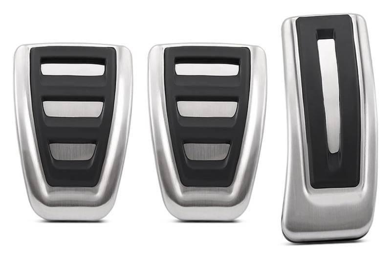 AUTO COPRIPEDALI PEDALI Für A&udi Für A6 C6 C7 C8 2004-2022 Fußpedale Abdeckung Kraftstoffbeschleuniger Bremse Restfoot Edelstahl Rutschfeste Pedalabdeckung Autopedal(3 pcs1) von ECKYGYCEPK