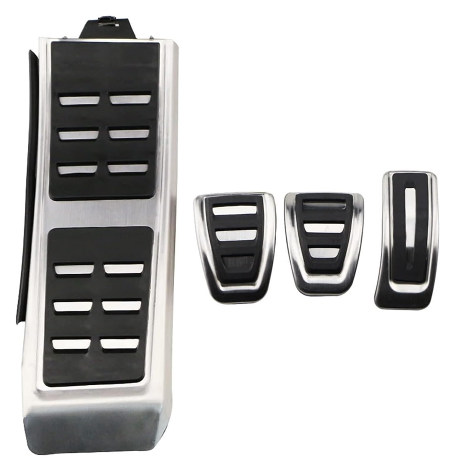 AUTO COPRIPEDALI PEDALI Für A&udi Für A6 C7 S6 4G 2012-2015 Auto Gas Bremse Rest Fuß Pedal Abdeckung LHD AT MT Edelstahl Auto Pedale Auto Teile Auto Pedal(MT With Rest) von ECKYGYCEPK