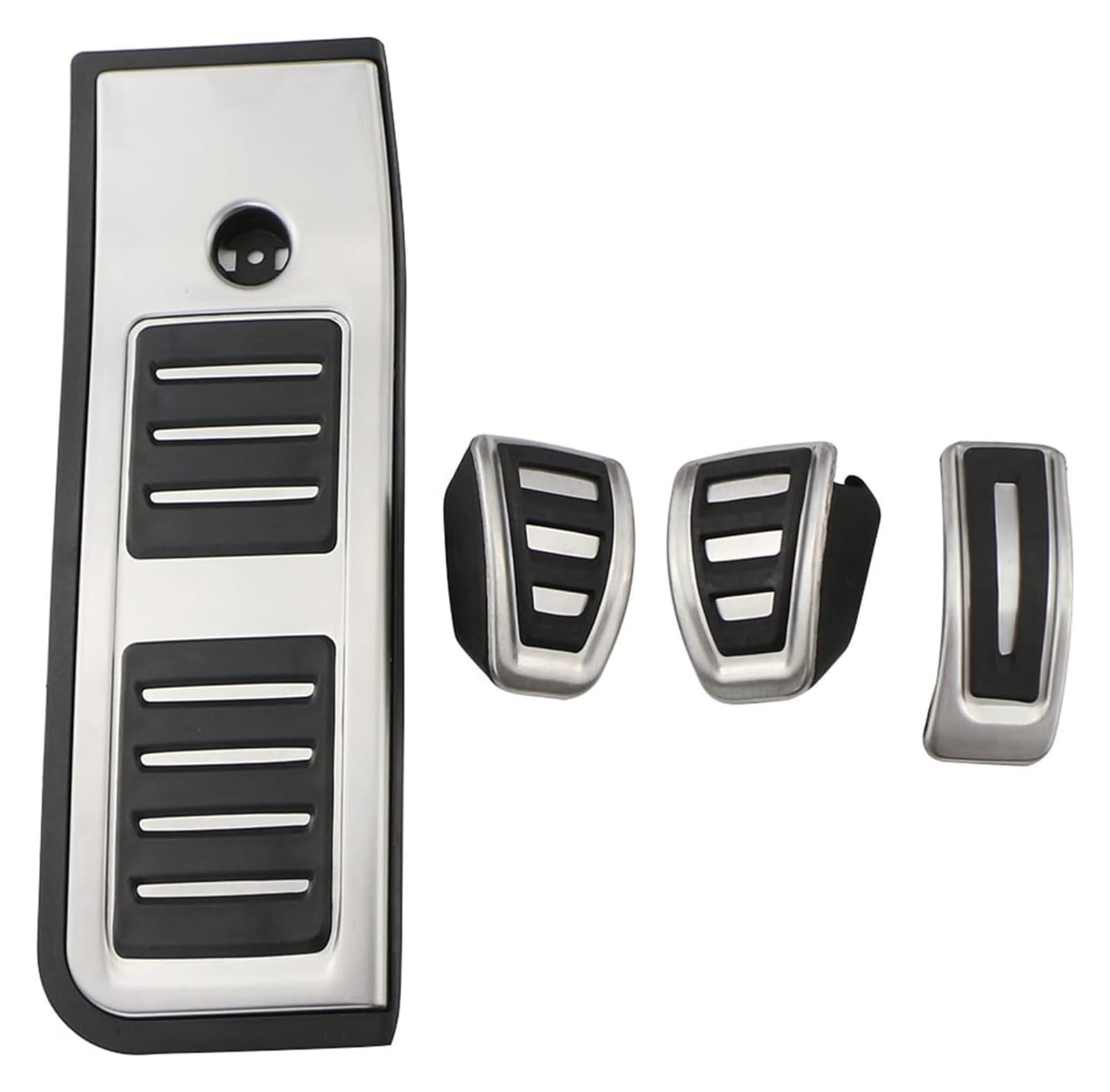 AUTO COPRIPEDALI PEDALI Für A&udi Für A6 C8 2018 2019 2020 2021 2022 Edelstahl Gas Kraftstoff Bremse Fußstütze Pedal Abdeckung Pad Teile Auto Pedal(MT with rest) von ECKYGYCEPK