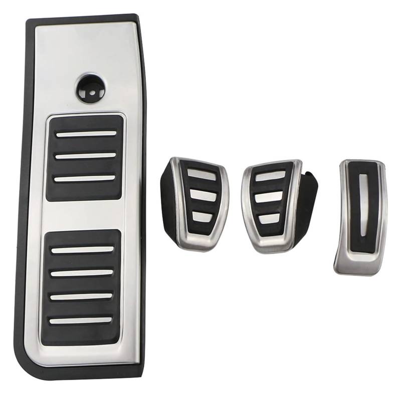 AUTO COPRIPEDALI PEDALI Für A&udi Für A6 C8 2018 2019 2020 2021 2022 Edelstahl Gas Kraftstoff Bremse Fußstütze Pedal Abdeckung Pad Teile Auto Pedal(MT with rest) von ECKYGYCEPK