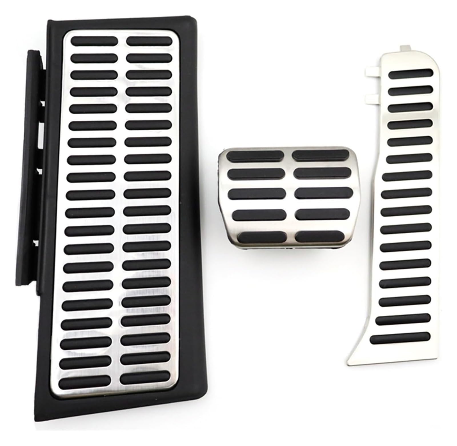 AUTO COPRIPEDALI PEDALI Für A&udi Für Q3 RS MK1 8U 2012-2018 Edelstahl Auto Pedale Gaspedal Bremse Rutschfeste Pedal Abdeckung Pads Auto Auto Pedal(3 pcs) von ECKYGYCEPK