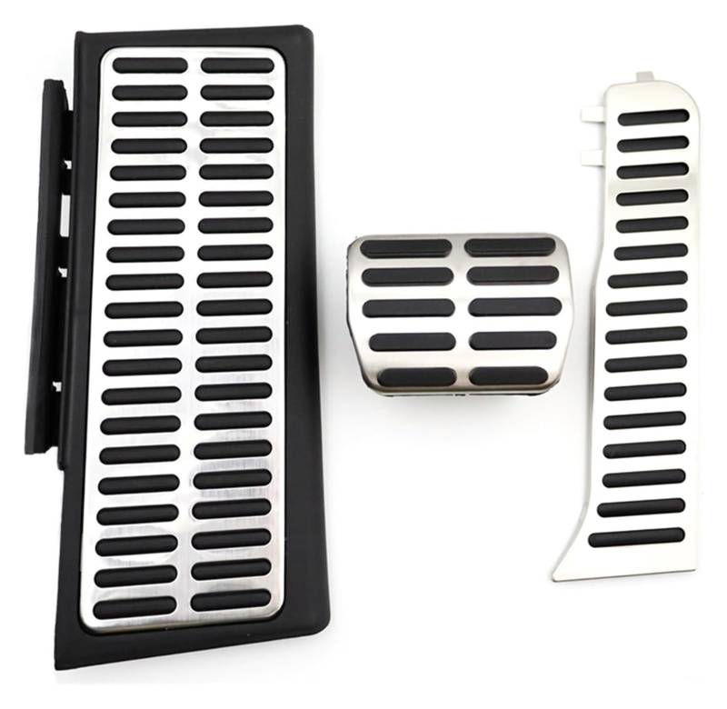 AUTO COPRIPEDALI PEDALI Für A&udi Für Q3 RS MK1 8U 2012-2018 Edelstahl Auto Pedale Gaspedal Bremse Rutschfeste Pedal Abdeckung Pads Auto Auto Pedal(3 pcs) von ECKYGYCEPK