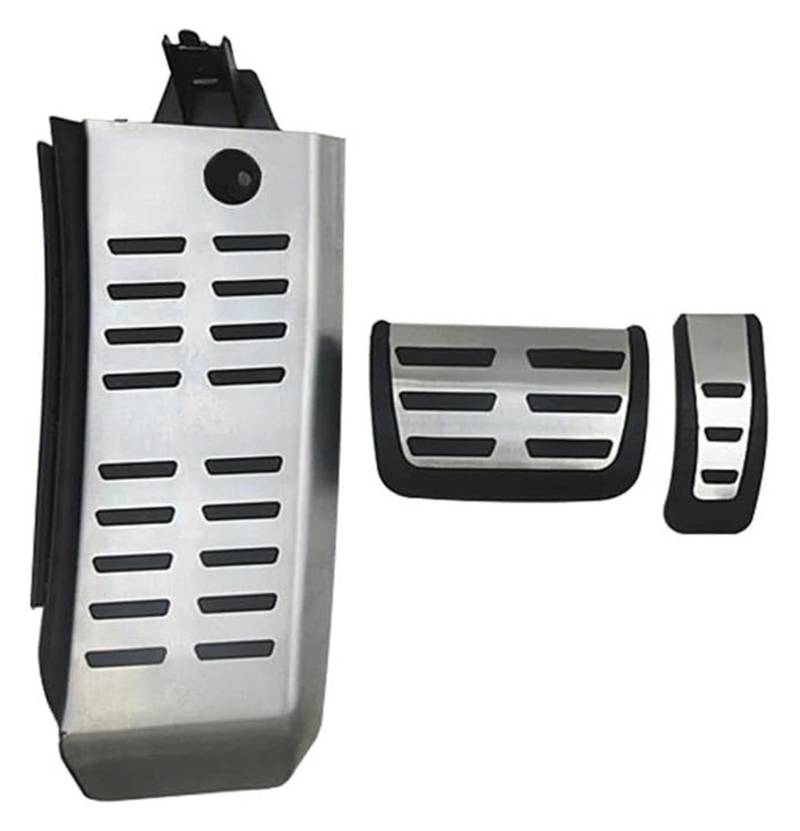 AUTO COPRIPEDALI PEDALI Für A&udi Für Q7 SQ7 2007-2015 Edelstahl Bremse Rutschfeste Restfoot Pedal Abdeckung Pads Gaspedal Gaspedal Pads von ECKYGYCEPK
