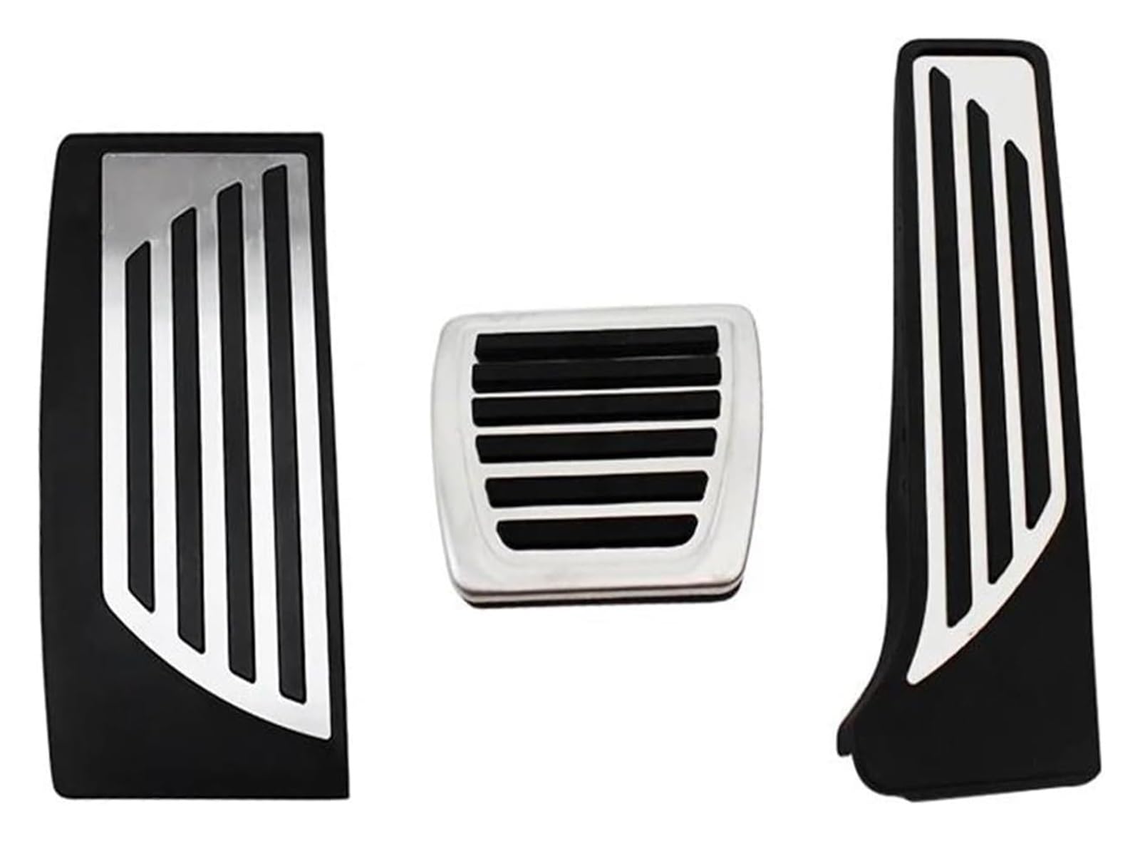 AUTO COPRIPEDALI PEDALI Für Alfa Für Romeo Für Giulia Für Stelvio 2017 2018 Zubehör Aluminium Auto Accelerator Gas Pedal Bremse Fußstütze Platte ZU(Lhd at 3pcs) von ECKYGYCEPK