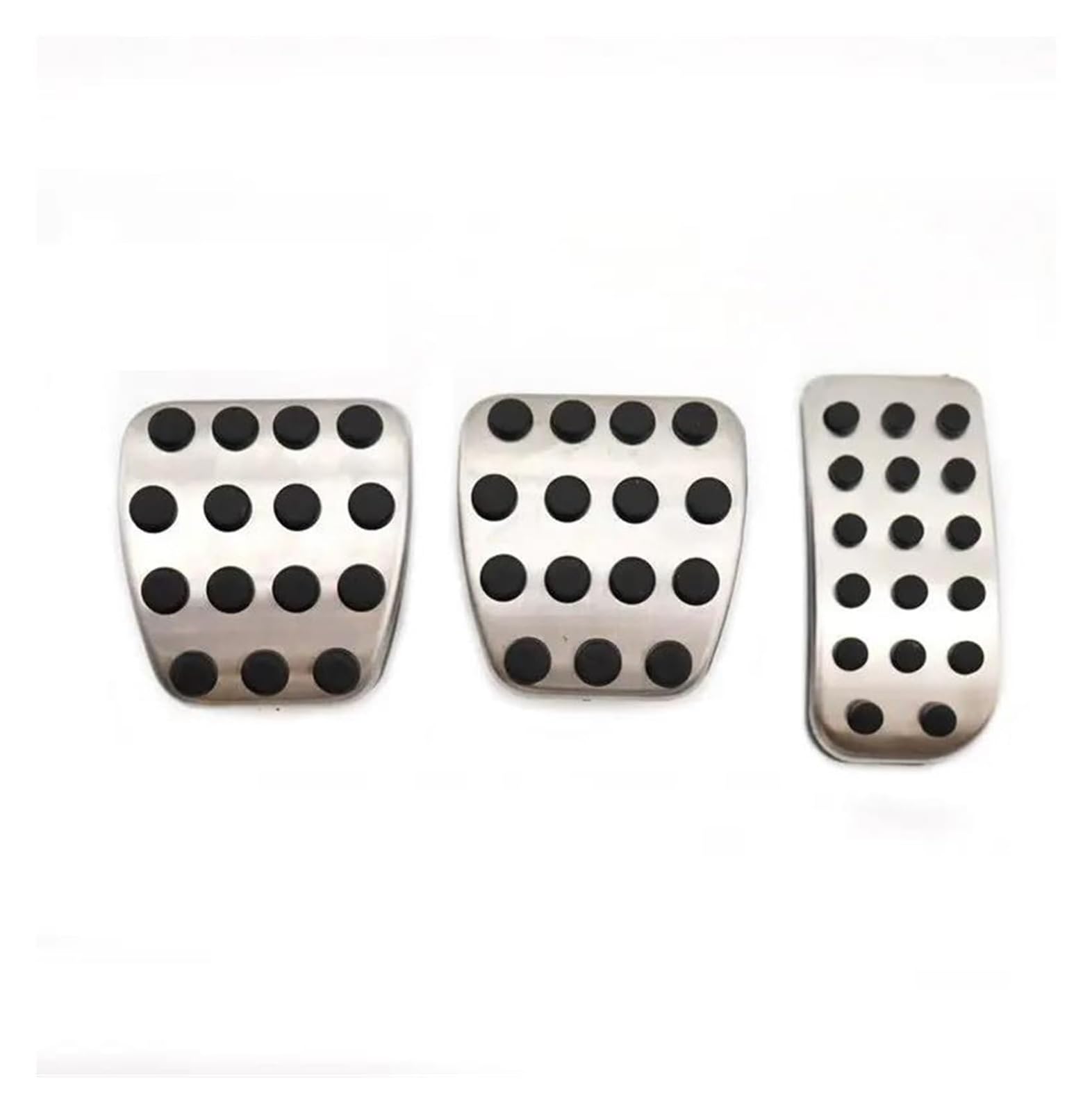 AUTO COPRIPEDALI PEDALI Für B&enz V Klasse Für Marco Für Polo Für Metris Für EQV W447 2015-2022 AT MT Edelstahl Pads Gaspedal Pedal Pads(3pcs) von ECKYGYCEPK