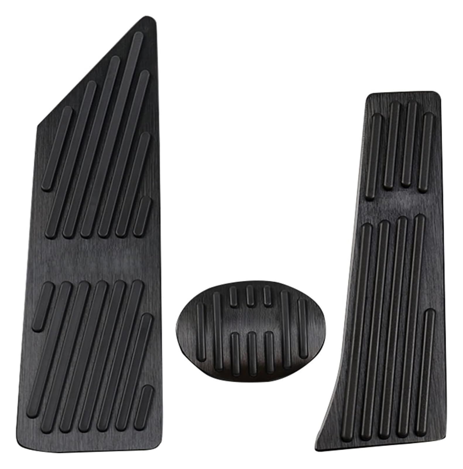 AUTO COPRIPEDALI PEDALI Für BM&W 2 Series F45 F46 2014-2019 Aluminium Auto Gaspedal Kraftstoff Bremspedale Abdeckung Anti-Rutsch-Pads Fall Autozubehör Auto Pedal(Rest AT 3pcs Black) von ECKYGYCEPK