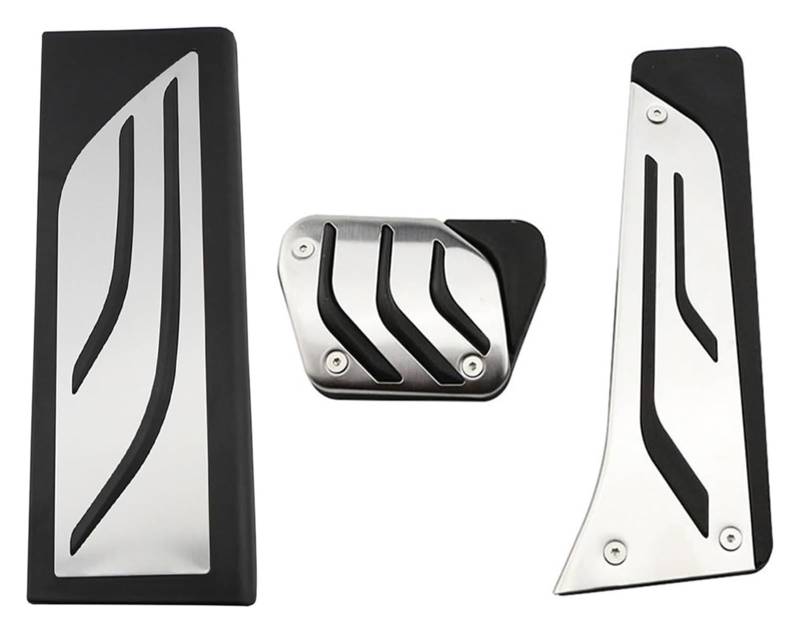 AUTO COPRIPEDALI PEDALI Für BM&W Für X3 G01 Für X4 G02 2019-2023 Auto Pedale Edelstahl Toten Fußstütze Fußstütze Pedal Abdeckung Auto Zubehör Auto Pedal(AT with Rest) von ECKYGYCEPK