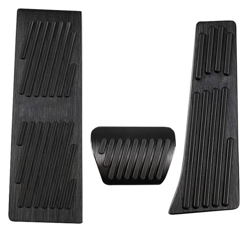 AUTO COPRIPEDALI PEDALI Für BM&W Für X3 G01 Für X4 G02 IX3 G08 2018-2023 Aluminium Auto Gaspedal Bremspedale Abdeckung Fußstütze Pedal Anti-Rutsch-Pads Auto Pedal(3 Black 2021-2023) von ECKYGYCEPK