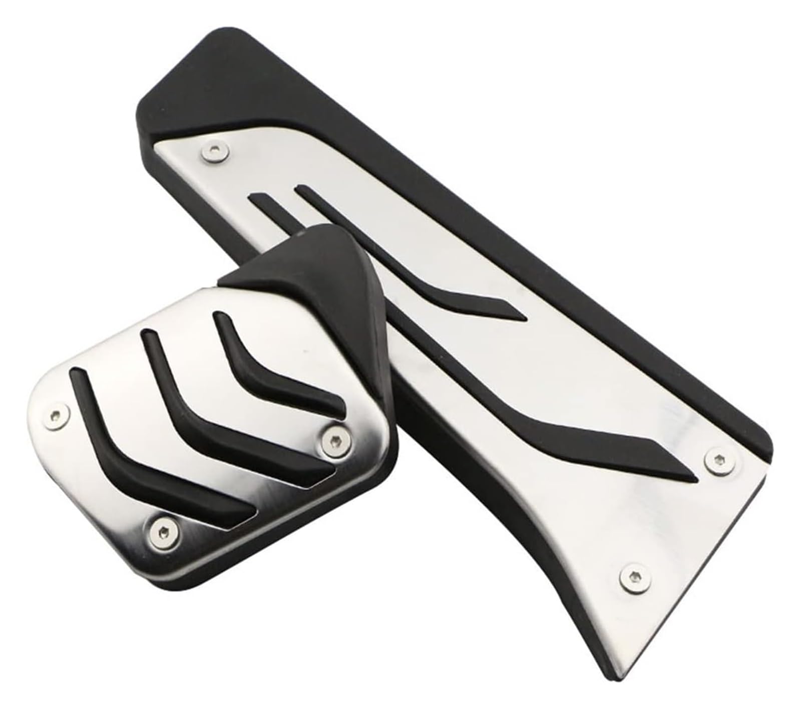 AUTO COPRIPEDALI PEDALI Für BM&W Für X5 E70 F15 G05 2008-2021 Auto Edelstahl Beschleuniger Gas Bremse Kupplung Pedal Abdeckung Pad AT MT Auto Pedale Auto Pedal(AT 2 Pieces) von ECKYGYCEPK