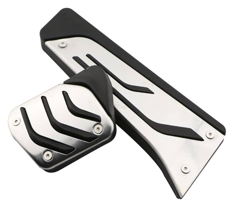 AUTO COPRIPEDALI PEDALI Für BM&W Für X5 E70 F15 G05 2008-2021 Auto Edelstahl Beschleuniger Gas Bremse Kupplung Pedal Abdeckung Pad AT MT Auto Pedale Auto Pedal(AT 2 Pieces) von ECKYGYCEPK