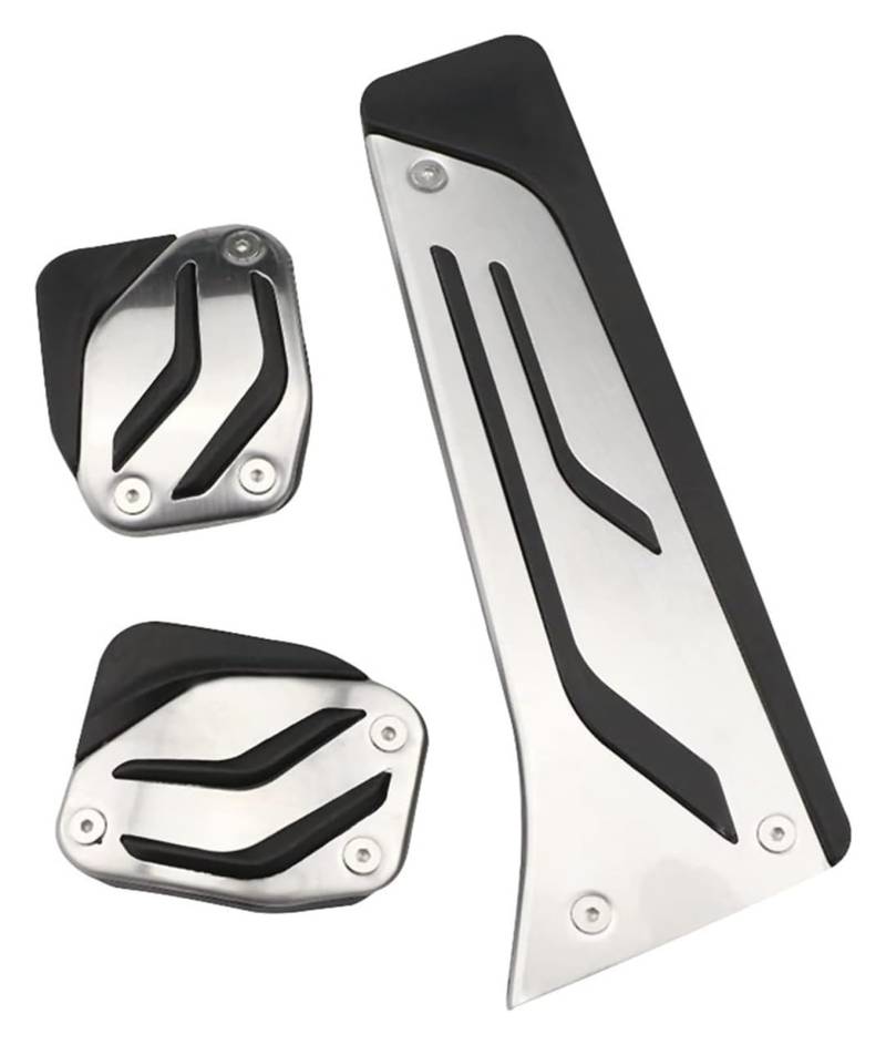 AUTO COPRIPEDALI PEDALI Für BM&W Für X5 E70 F15 G05 2008-2021 Auto Edelstahl Beschleuniger Gas Bremse Kupplung Pedal Abdeckung Pad AT MT Auto Pedale Auto Pedal(MT 3 Pieces) von ECKYGYCEPK