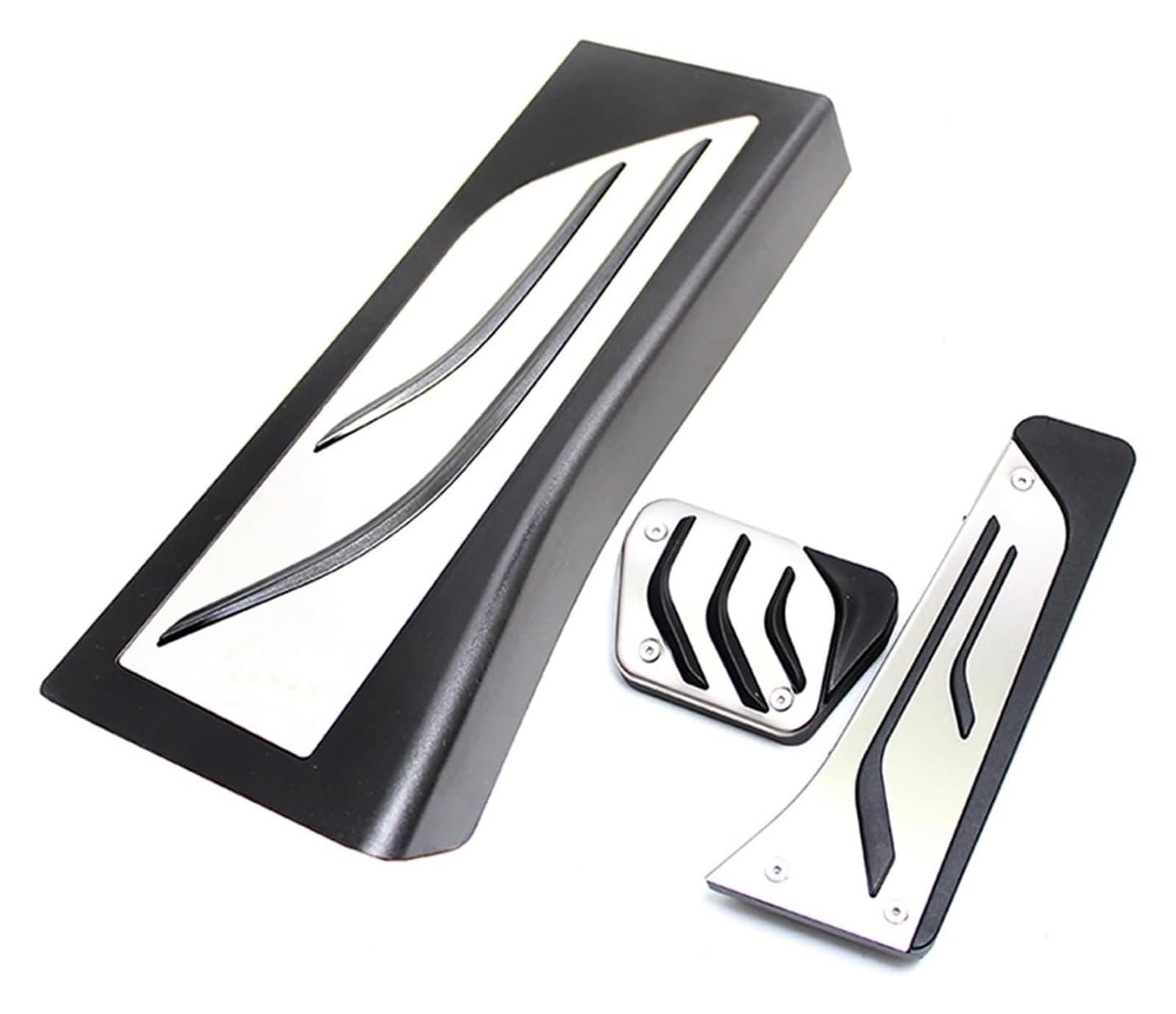 AUTO COPRIPEDALI PEDALI Für BM&W Für X5 G05 X5M Für X7 G07 2019 2020 Auto Pedale Kit AT Accelerator Gas Bremse Fußstütze Pedal Abdeckung LHD Edelstahl Auto Pedal(3PCS) von ECKYGYCEPK