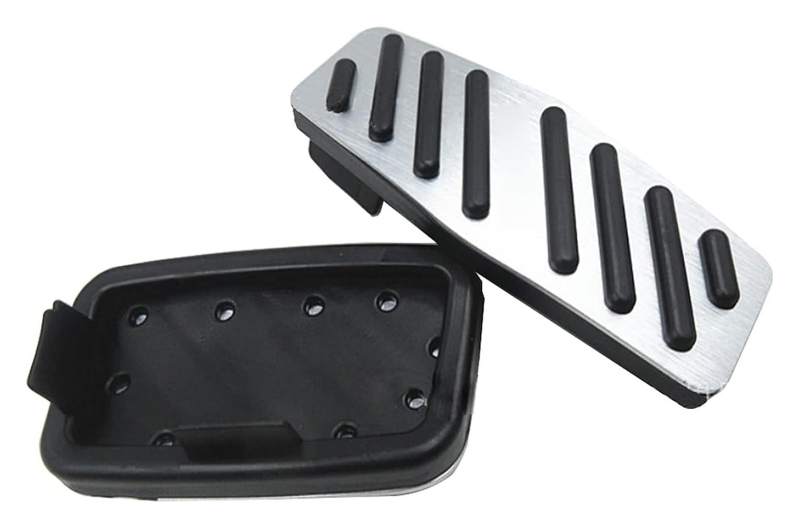 AUTO COPRIPEDALI PEDALI Für C&hevrolet Für Blazer 2019-2022 2x Edelstahl Auto Fußpedale Gas Beschleuniger Bremse Nicht-slip Pedal Abdeckung Teile Auto Pedal(Silver) von ECKYGYCEPK