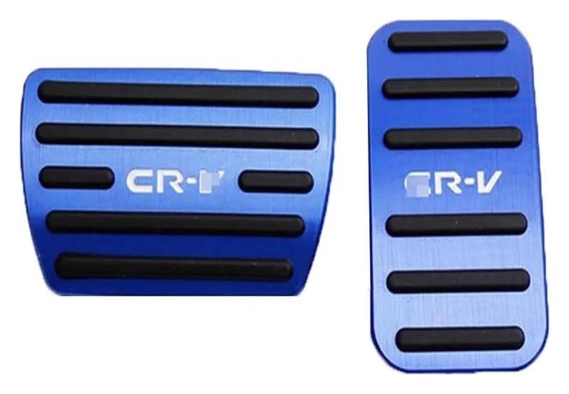 AUTO COPRIPEDALI PEDALI Für CRV 2017-2022 Zubehör Aluminium Legierung Auto Styling Accelerator Gas Pedal Abdeckung Non Slip Pad AT Kupplung Bremse Gummi von ECKYGYCEPK