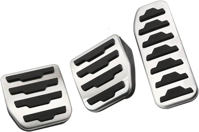 AUTO COPRIPEDALI PEDALI Für Discovery Für Sport Auto Pedale Fußstütze Gas Bremspedal Abdeckung Zubehör Gaspedal Gaspedal Pads(3Pcs MT) von ECKYGYCEPK