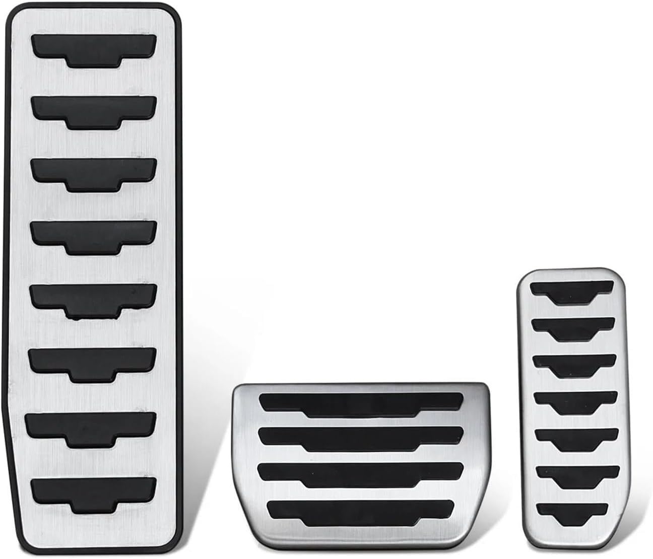 AUTO COPRIPEDALI PEDALI Für Discovery Für Sport L550 2014 2015 2016 2017 2018 2019 Kraftstoff Kupplung Bremse Rutschfeste Pedalabdeckung AT MT Beschleuniger Gaspedal Pads von ECKYGYCEPK