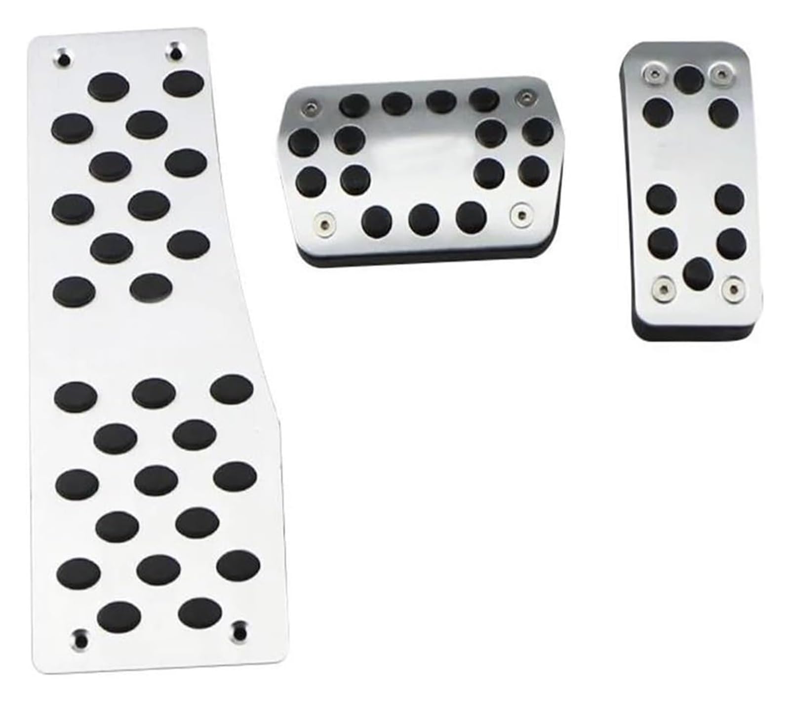 AUTO COPRIPEDALI PEDALI Für Fo&rd Für Focus 3 MK3 2012-2018 Rest Pedale Zubehör Auto Edelstahl Beschleuniger Gas Brems Abdeckung EVURU Auto Pedal(At With Rest Pedal) von ECKYGYCEPK