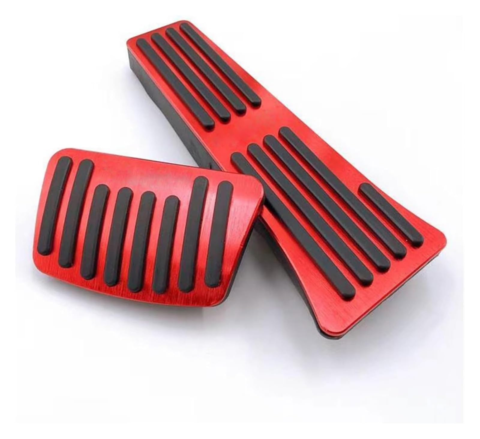 AUTO COPRIPEDALI PEDALI Für Hyundai Für Santafe TM 2018 2019 2020 2021 2022 Auto Gaspedal Bremspedal Abdeckung Aluminium Anti-Slip Pads Accessicess Auto Pedal(Red) von ECKYGYCEPK