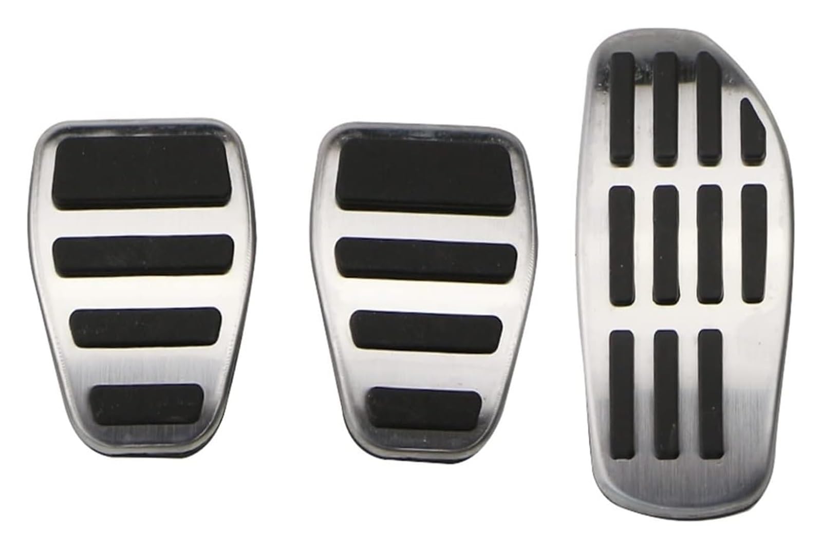 AUTO COPRIPEDALI PEDALI Für M&itsubishi Für Colt 2020 2021 2022 Auto Fuß Pedale Gas Beschleuniger Bremse Edelstahl Nicht-slip Pedal Auto Accessicess(3 pcs) von ECKYGYCEPK