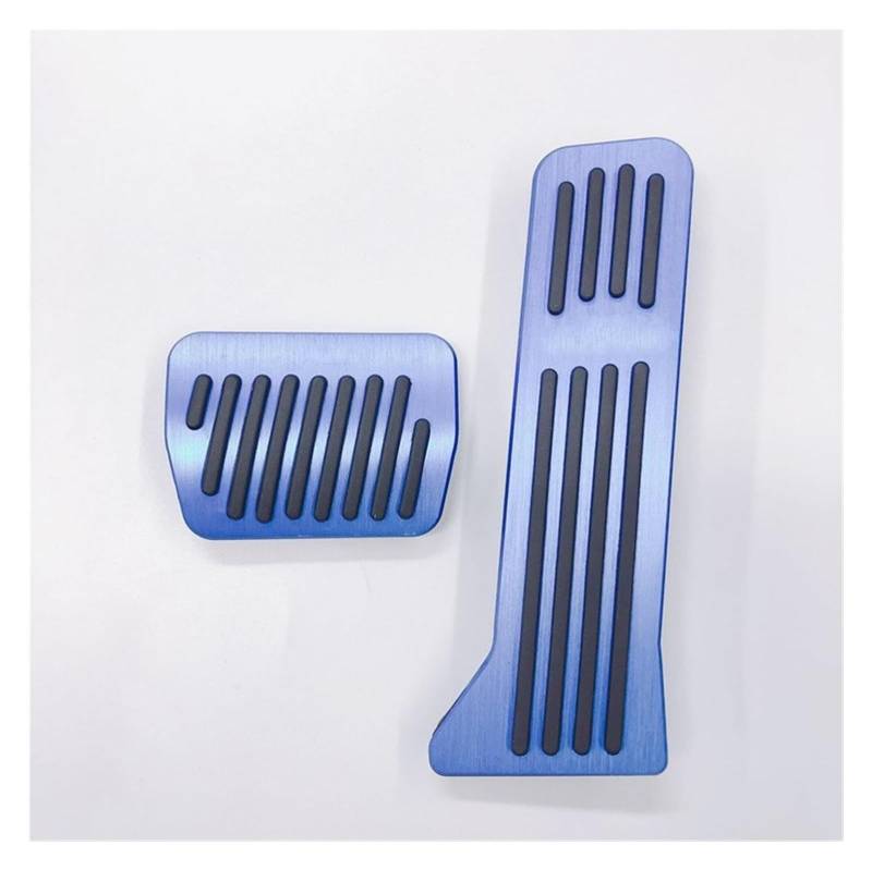 AUTO COPRIPEDALI PEDALI Für Mazda CX5 Für CX-5 KF 2017 2018 2019 2020 2021 2022 Fußpedale Beschleuniger Bremse Edelstahl Kein Bohren Pedal Pad Auto Pedal(Blue) von ECKYGYCEPK