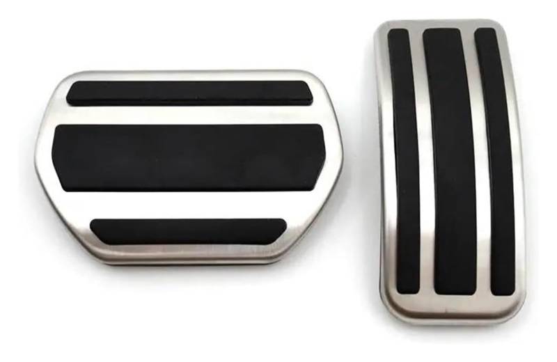 AUTO COPRIPEDALI PEDALI Für Peugeot 1007 2005 2006 2007 2008 2009 Bremse Kupplung Edelstahl Rutschfest Kein Bohren Pedal Gaspedal Gaspedal Pads von ECKYGYCEPK