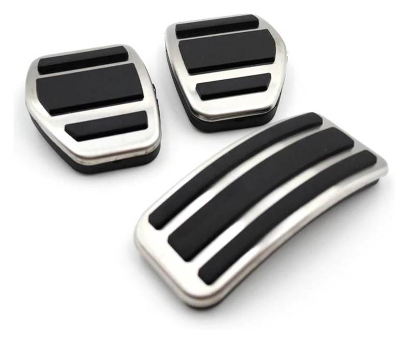 AUTO COPRIPEDALI PEDALI Für Peugeot 1007 2005 2006 2007 2008 2009 Bremse Kupplung Edelstahl Rutschfest Kein Bohren Pedal Gaspedal Gaspedal Pads von ECKYGYCEPK