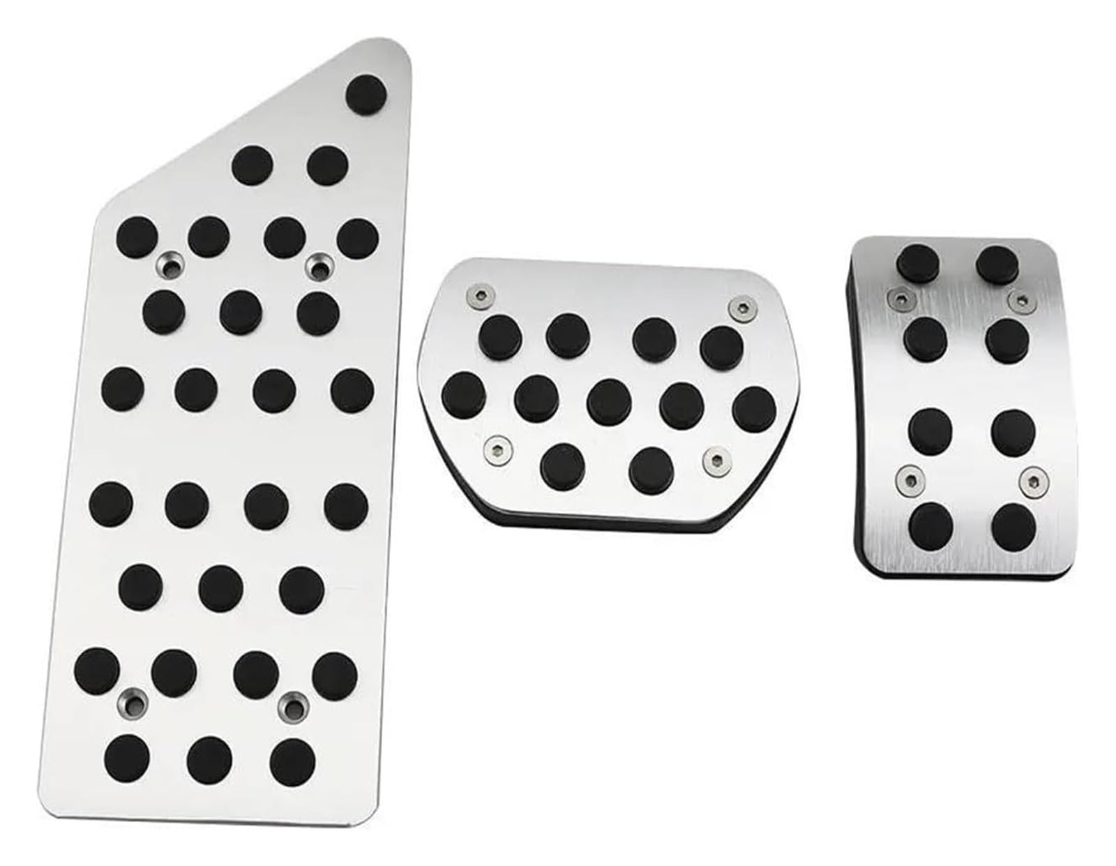AUTO COPRIPEDALI PEDALI Für Peugeot 3008 2013-2019 AT MT Bremse Gas Kupplung Kraftstoff Gaspedal Pad Abdeckung Auto Zubehör Auto Pedal(AT With Rest) von ECKYGYCEPK