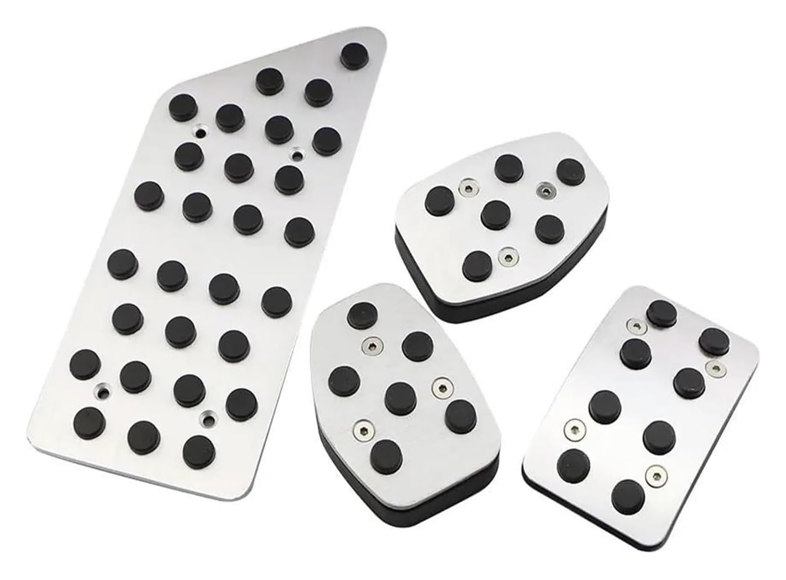 AUTO COPRIPEDALI PEDALI Für Peugeot 3008 2013-2019 Auto Auto Pedale LHD AT MT Bremse Gas Kupplung Kraftstoff Gaspedal Pad Abdeckung Auto Zubehör Auto Pedal(MT With Rest) von ECKYGYCEPK