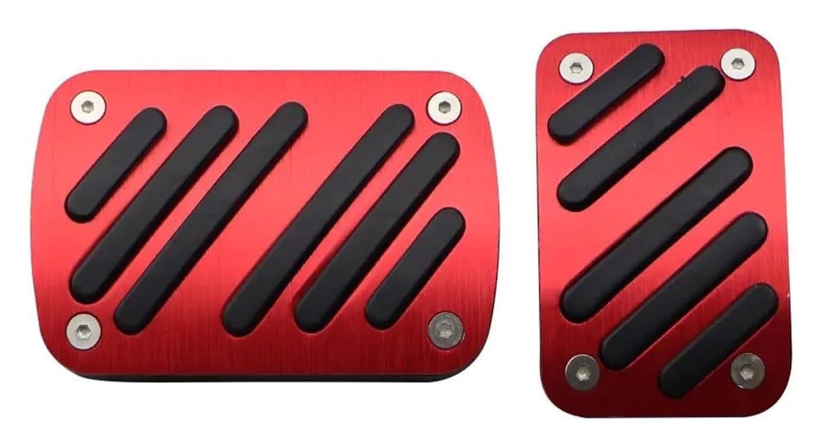 AUTO COPRIPEDALI PEDALI Für Peugeot 308 Sw 408 4008 5008 AT Pedal Bremse Kupplung Pedale Kit Abdeckung Auto Pedal Zubehör Gaspedal Gaspedal Pads(Red) von ECKYGYCEPK