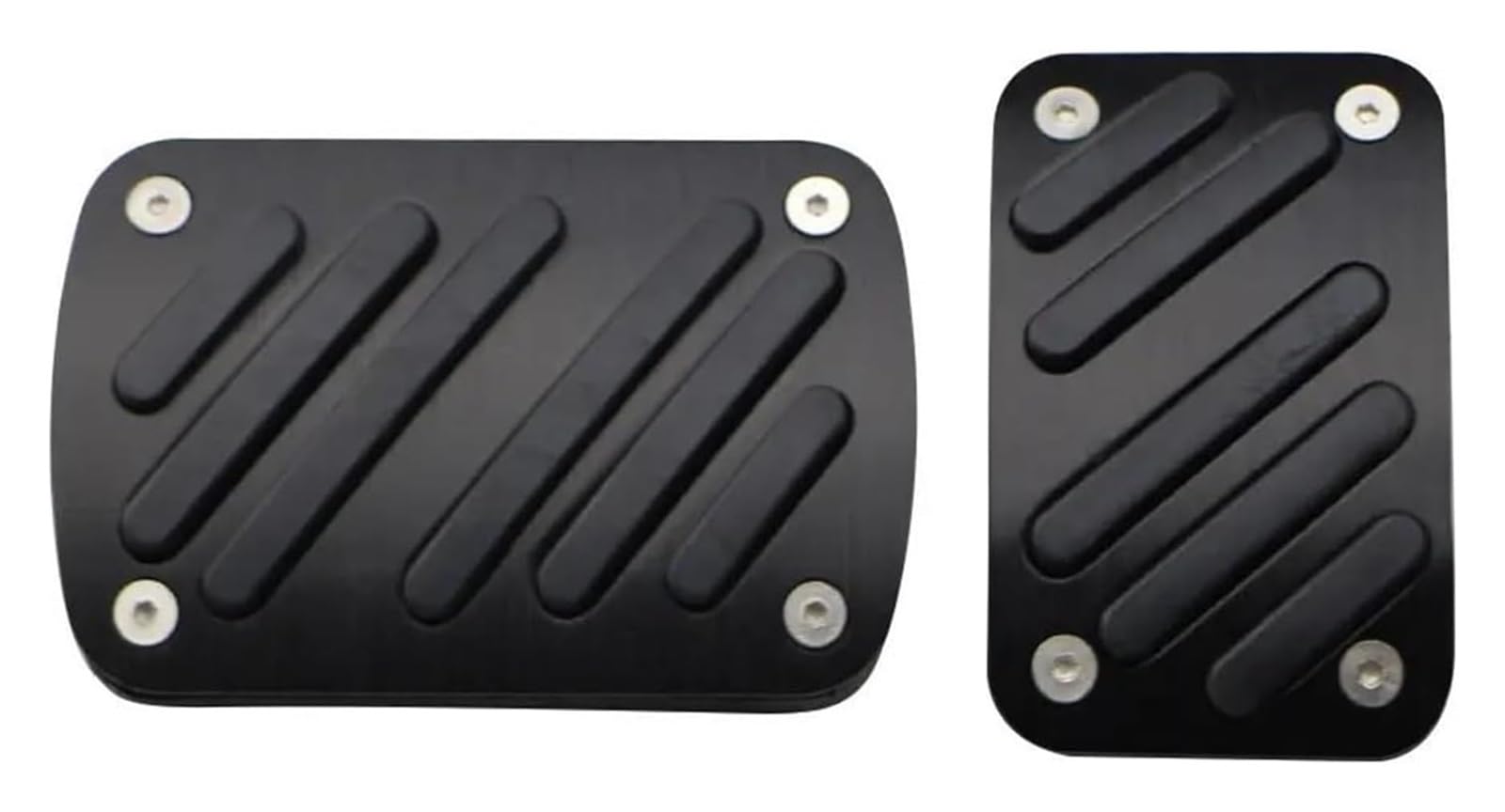 AUTO COPRIPEDALI PEDALI Für Peugeot 5008 P87 2017-2022 Stahl Rutschfeste Kein Bohren Pedalabdeckung Teile Autozubehör Gaspedal Pedal Pads(Black) von ECKYGYCEPK