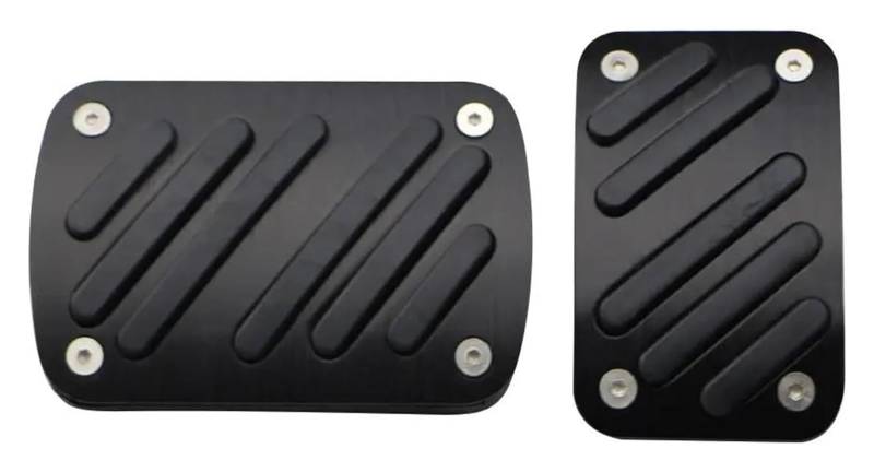 AUTO COPRIPEDALI PEDALI Für Peugeot 5008 P87 2017-2022 Stahl Rutschfeste Kein Bohren Pedalabdeckung Teile Autozubehör Gaspedal Pedal Pads(Black) von ECKYGYCEPK