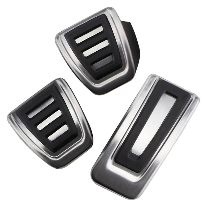 AUTO COPRIPEDALI PEDALI Für Polo 2012 2013 2014 2015 2016 2017 2018 2019 2020 2021 2022 AT MT Auto Pedale Gas Bremse Rutschfeste Pedal Abdeckung Auto Pedal(3 pcs1) von ECKYGYCEPK