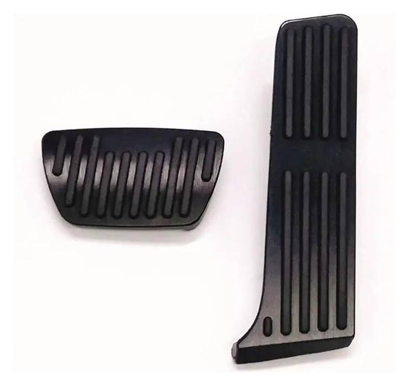 AUTO COPRIPEDALI PEDALI Für T&oyota Für Camry 2018 Aluminium Legierung Zubehör Auto Fußstütze Bremse Accelerator Gas Pedal Pad Abdeckung Kein Bohren Lutch(Blackone) von ECKYGYCEPK