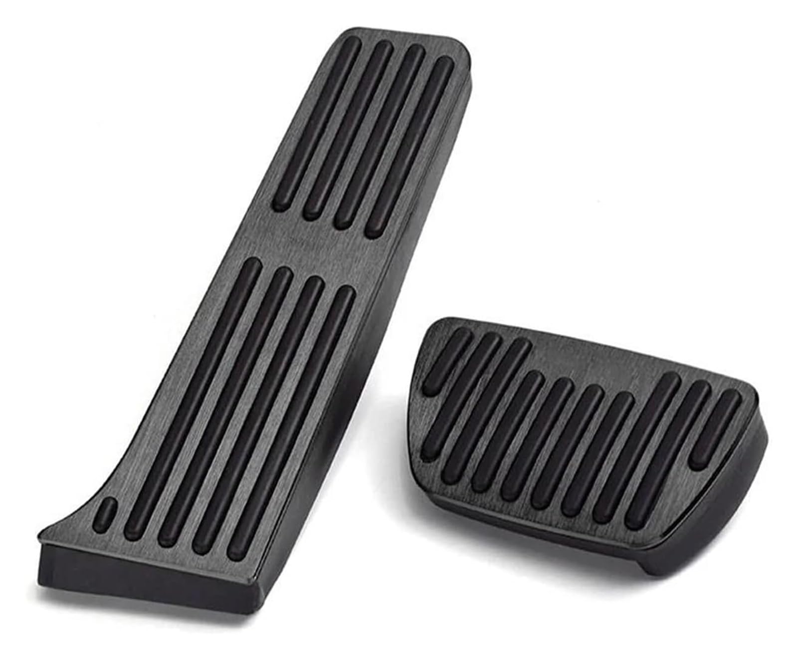 AUTO COPRIPEDALI PEDALI Für T&oyota Für Camry 70 XV70 2018-2020 2021 2022 Accelerator Kraftstoff Brems Fußstütze Pedal Platte Abdeckung Auto Pad Brems Gummi(At 2pcs Black) von ECKYGYCEPK