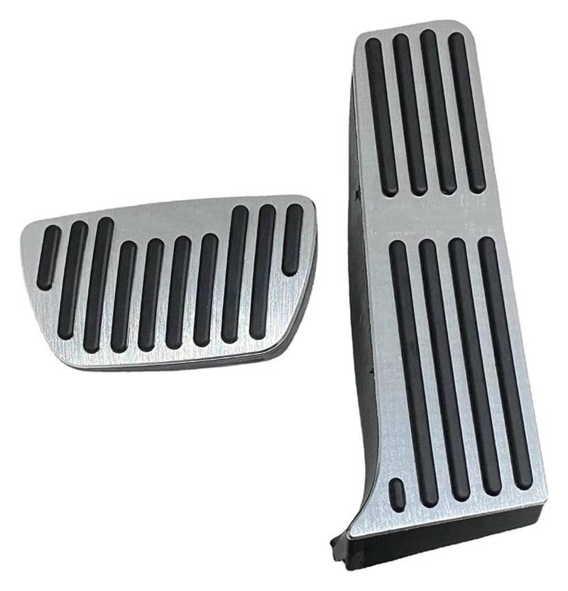 AUTO COPRIPEDALI PEDALI Für T&oyota Für Harrier 2020 Zubehör Aluminium Legierung Gaspedal Bremspedal 2 PCS Auto Fuß Pads Abdeckungen Kupplung Bremse von ECKYGYCEPK
