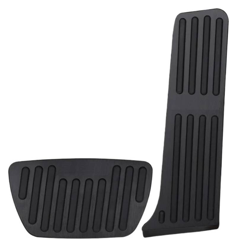 AUTO COPRIPEDALI PEDALI Für T&oyota RAV4 XA50 2023 2022 2021 Zubehör LHD Auto Kraftstoff Gaspedal Bremse Rest Fuß Pedale Clucth Pad(Black 2 Pieces) von ECKYGYCEPK